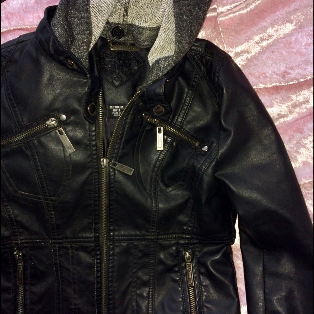 Leather jacket